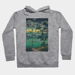 Ueno Shinobazu Pond by Tsuchiya Koitsu Hoodie